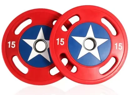 Captain America Premium Weight Plate 15 KG Pair