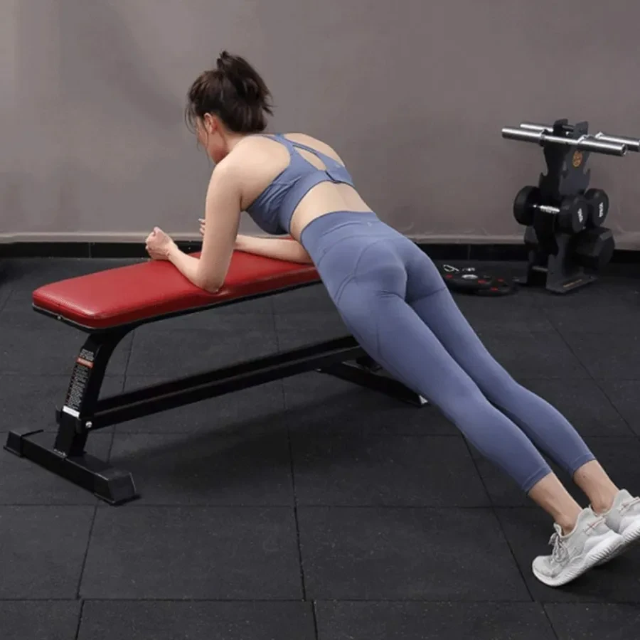 Flat Bench Weightlifting Bed,for Home Strength Training Flexible, Convenient and Mobile Gym for Full Body Exercise – Fit Alphaa