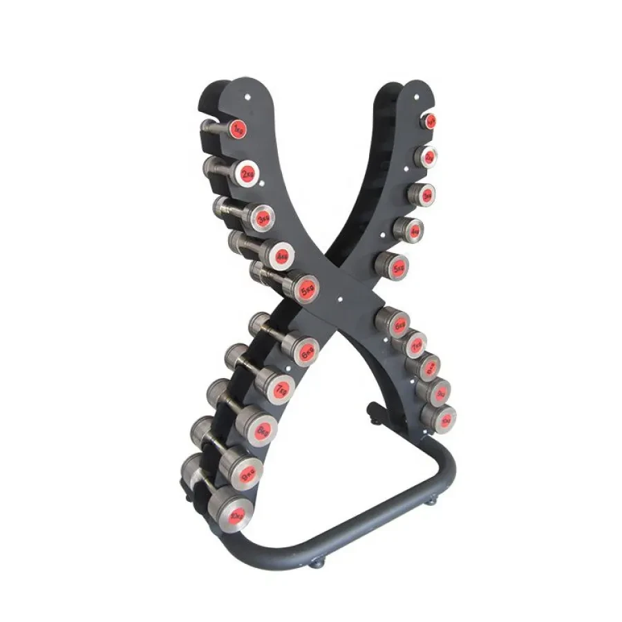 Dumbbell Rack Unique Design – Capacity 20 pcs
