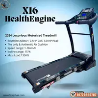 MOTION X16 HealthEngine Luxurious Motorized Treadmill - Running Machine