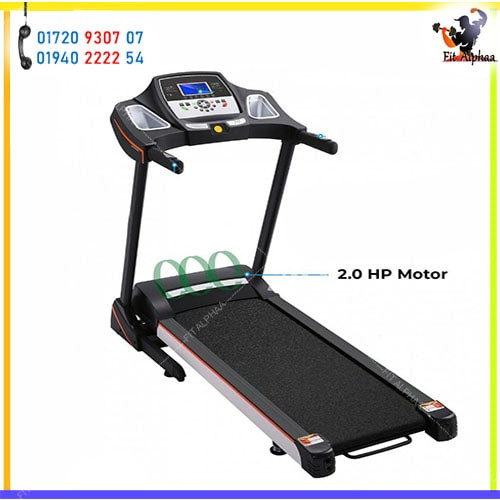 Healthfit Foldable Home Use Motorized Treadmill 668a
