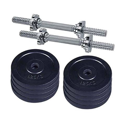 Adjustable Dumbbell Set 10kg with 2pcs stick pair – Fit Alphaa