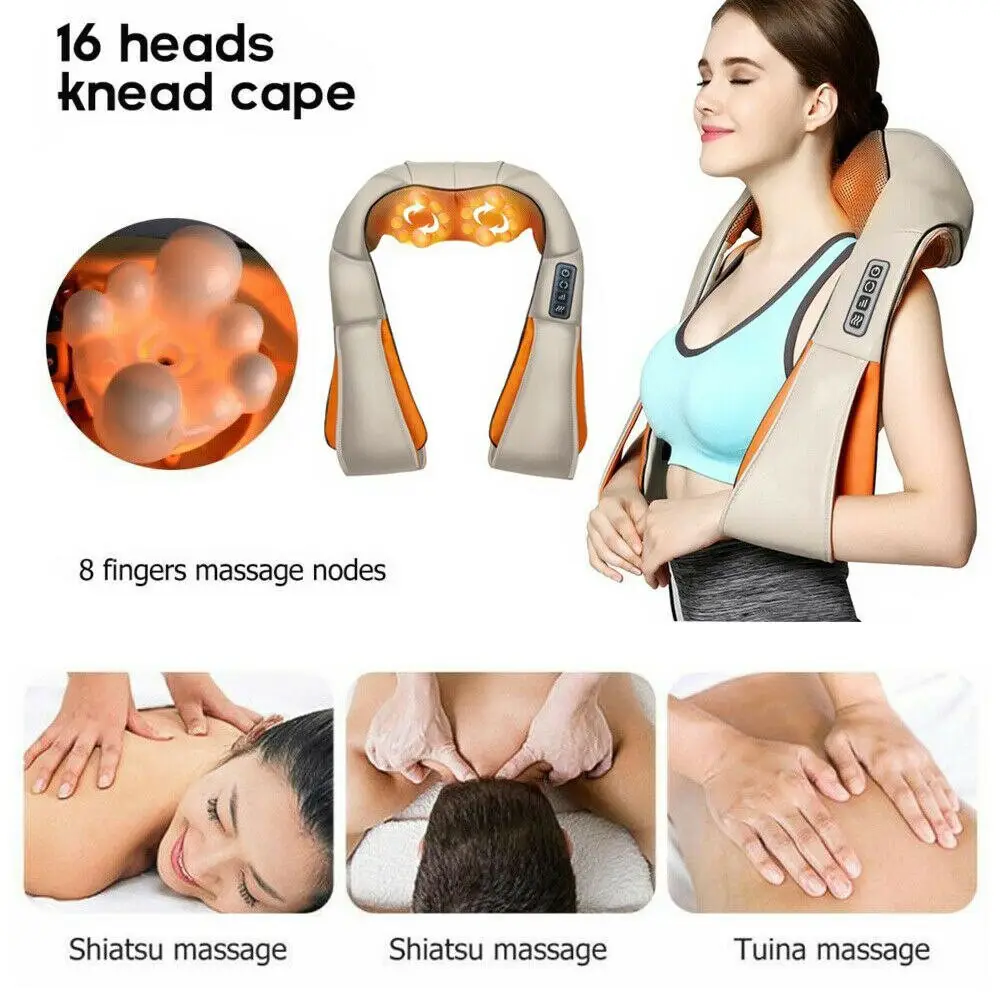Shiatsu Neck Back and Shoulder Electric Massager